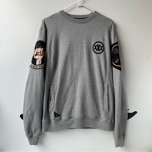 10 Deep Patch Crewneck Sweater